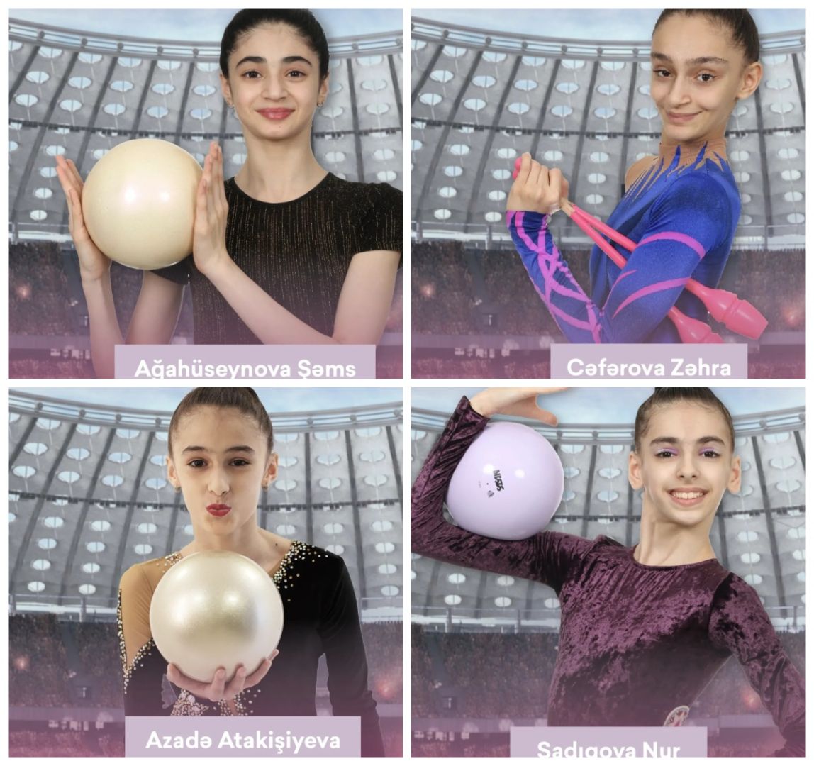 Azerbaijani gymnasts to participate in int'l competition in Belarus [PHOTOS]