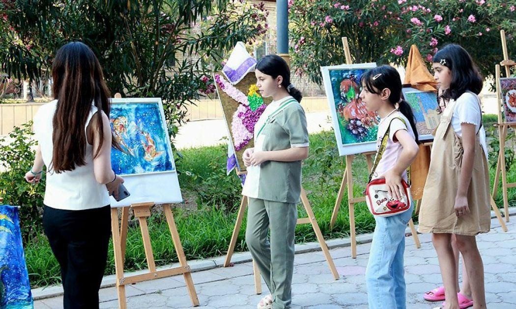 Art project in Shirvan calls for environmental protection [PHOTOS]