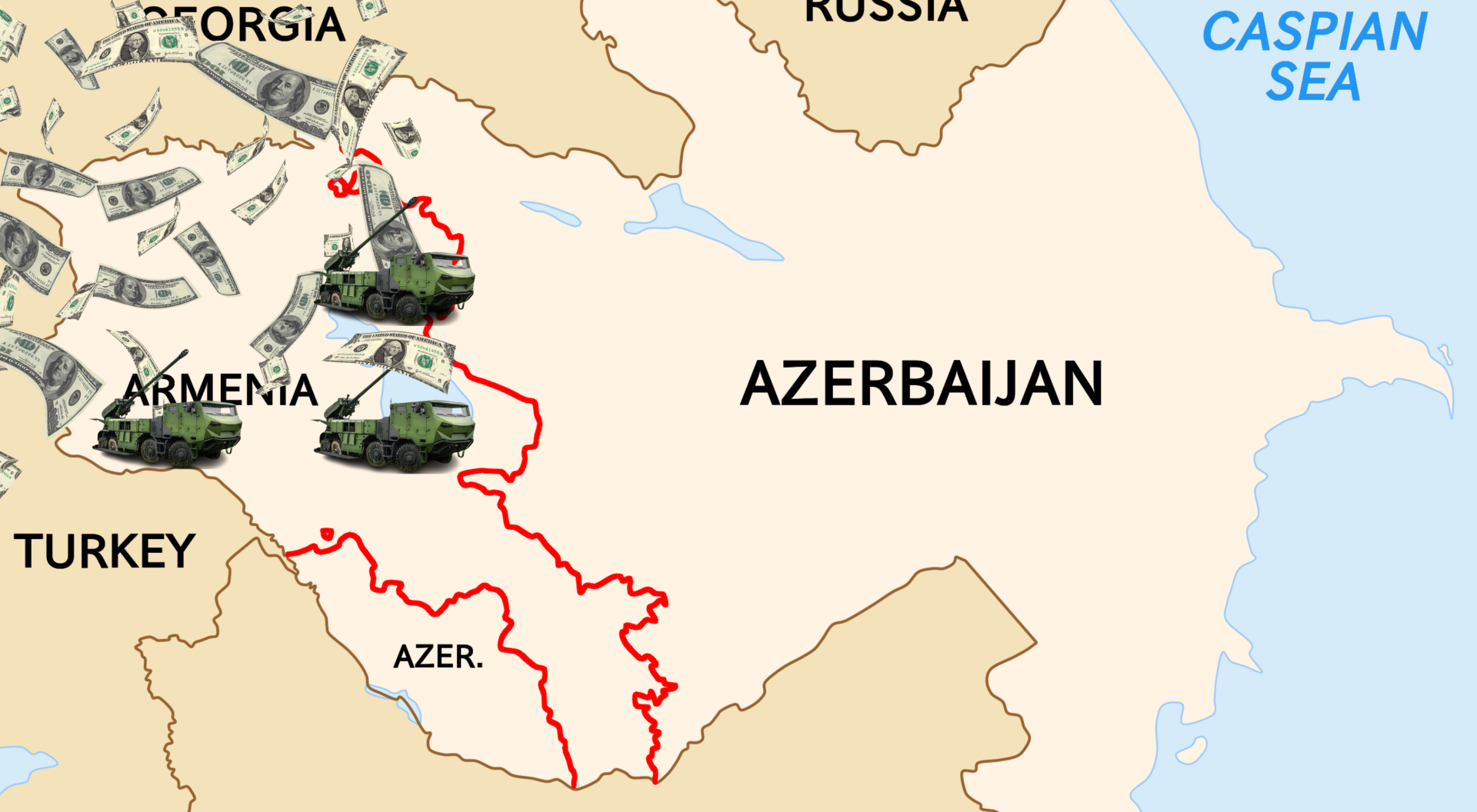 Some foreign aids reel Yerevan in to shirking peace talks