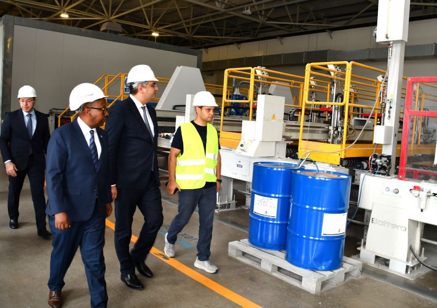 Somali Foreign Minister visits Sumgait Chemical Industrial Park [PHOTOS]