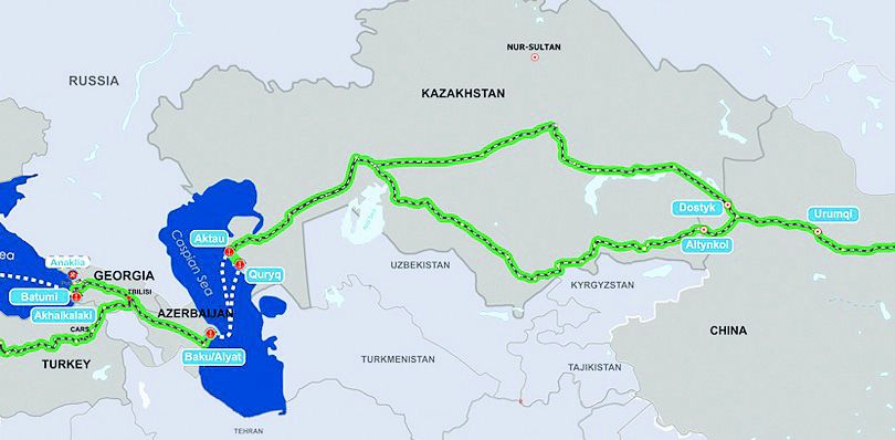 Cargo volume on Trans-Caspian Route soars by 65%