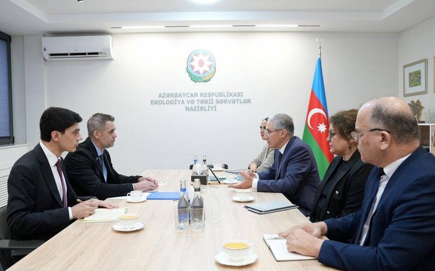 Mukhtar Babayev & IOM official discuss preparations for COP29