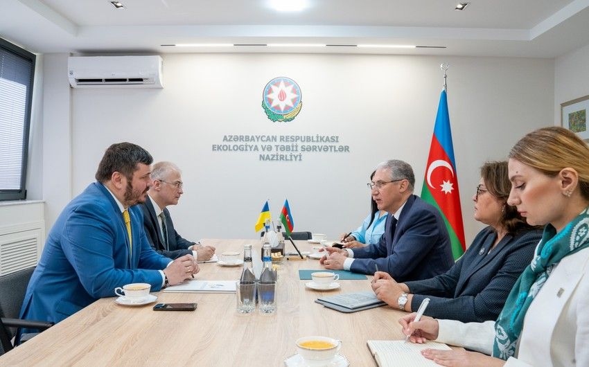 Ukrainian Ambassador and Azerbaijani Minister discuss preparations for COP29 in Baku