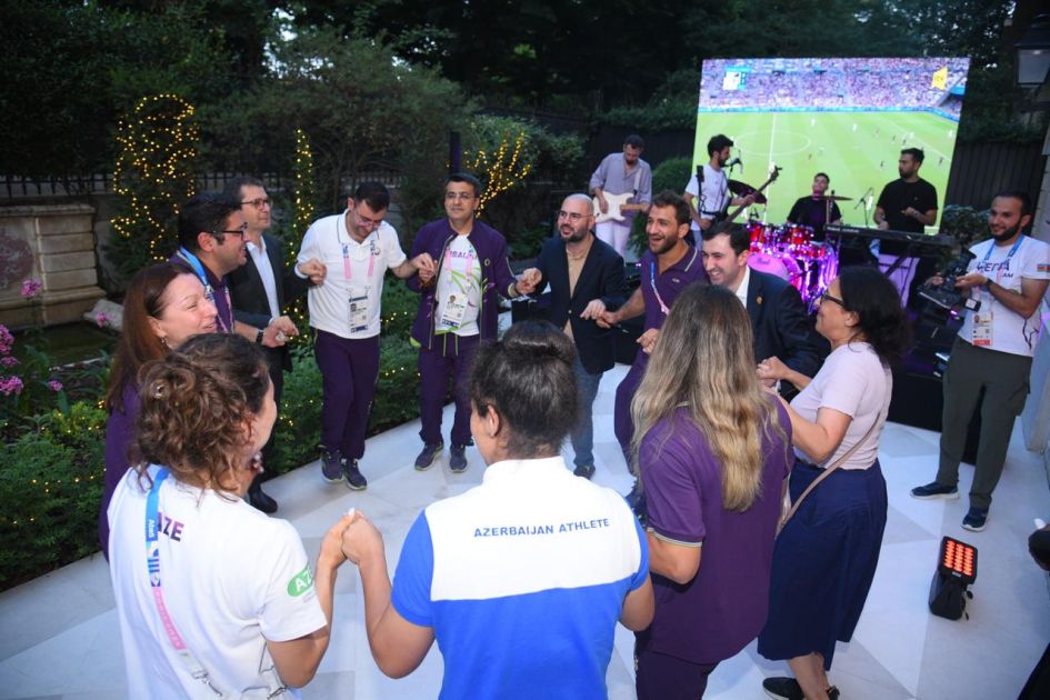 Azerbaijan Olympic House holds meeting for national athletes in Paris [PHOTOS]