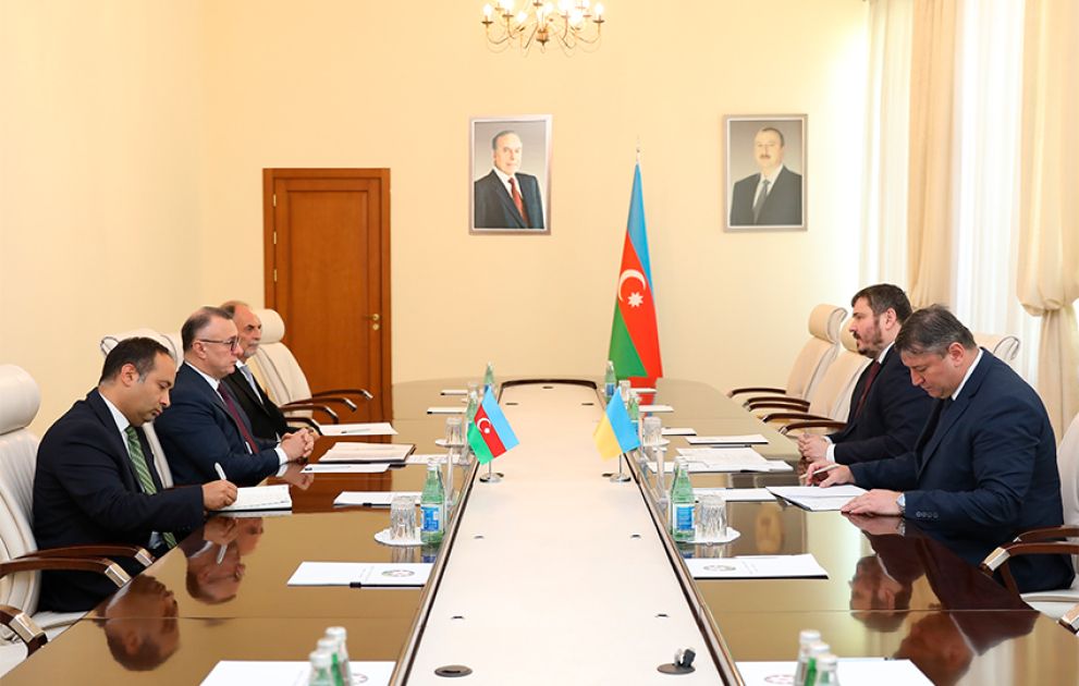 Azerbaijan's Health Minister meets with Ambassador of Ukraine to Azerbaijan [PHOTOS]