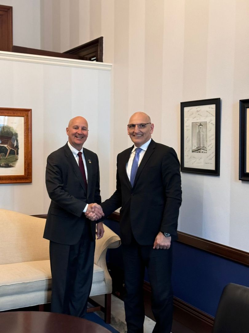 Azerbaijani President's representative on special assignments meets with James O’Brien [PHOTOS]