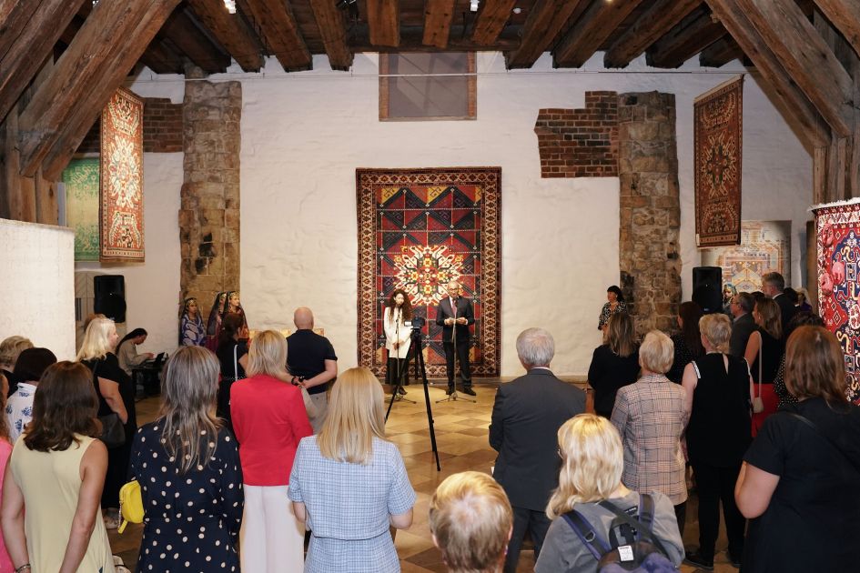 Book titled "Eternal Treasures of Azerbaijan in UNESCO" presented in Latvia [PHOTOS]