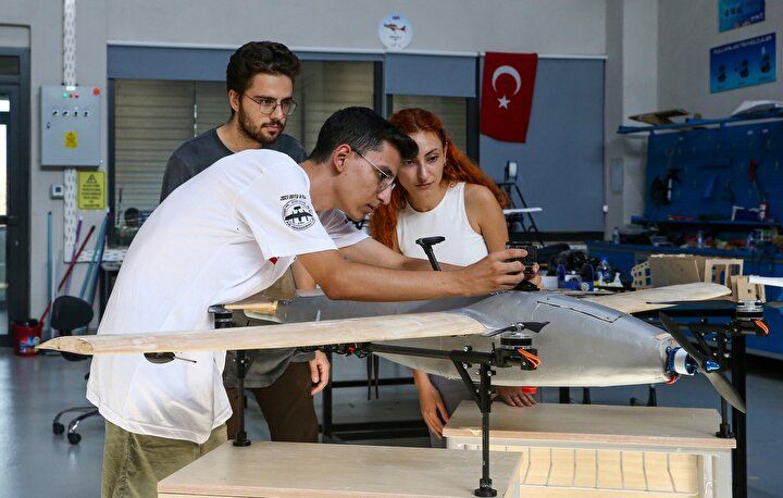 Adana's students work on new cargo UAV until next TEKNOFEST