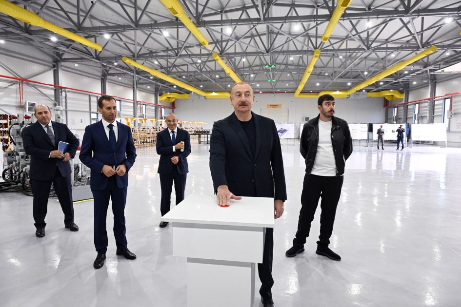 President Ilham Aliyev inspects progress at Aghdam Industrial Park and attends inauguration of new plants [PHOTOS/VIDEO]