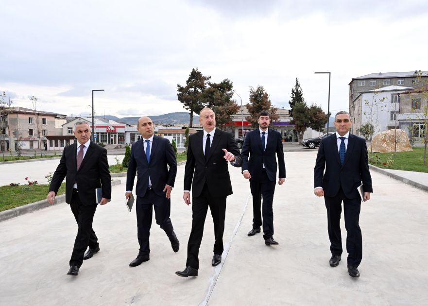 Azerbaijani president attends inauguration of renovated Garabagh University [PHOTOS/VIDEO]