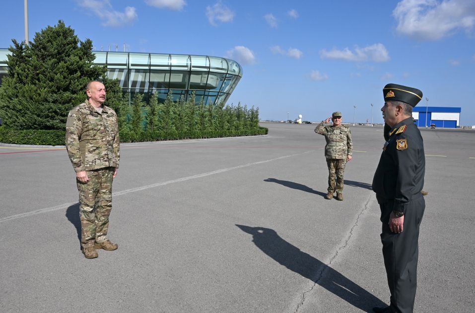 JF-17C multirole aircrafts presented to President Ilham Aliyev
