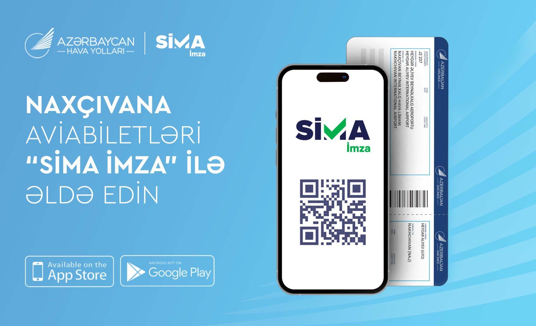 AZAL implements SİMA İmza for online ticket purchases to Nakhchivan