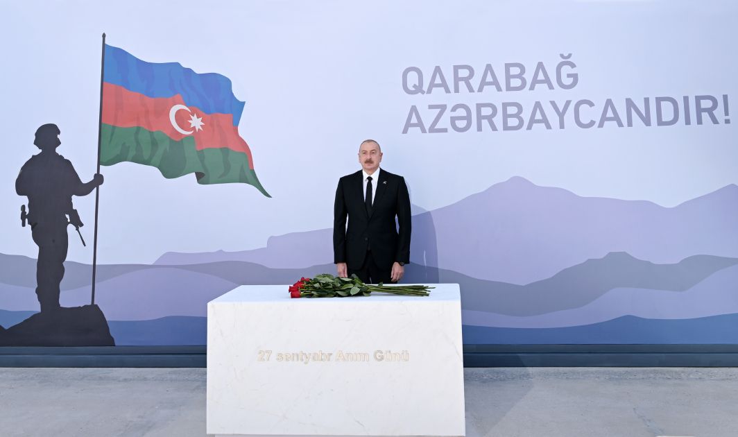 President Ilham Aliyev visits Victory Park [PHOTOS/VIDEO]