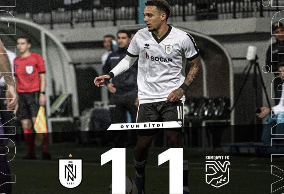 Azerbaijan Premier League: Neftchi-Sumgayit match ends in 1:1 draw