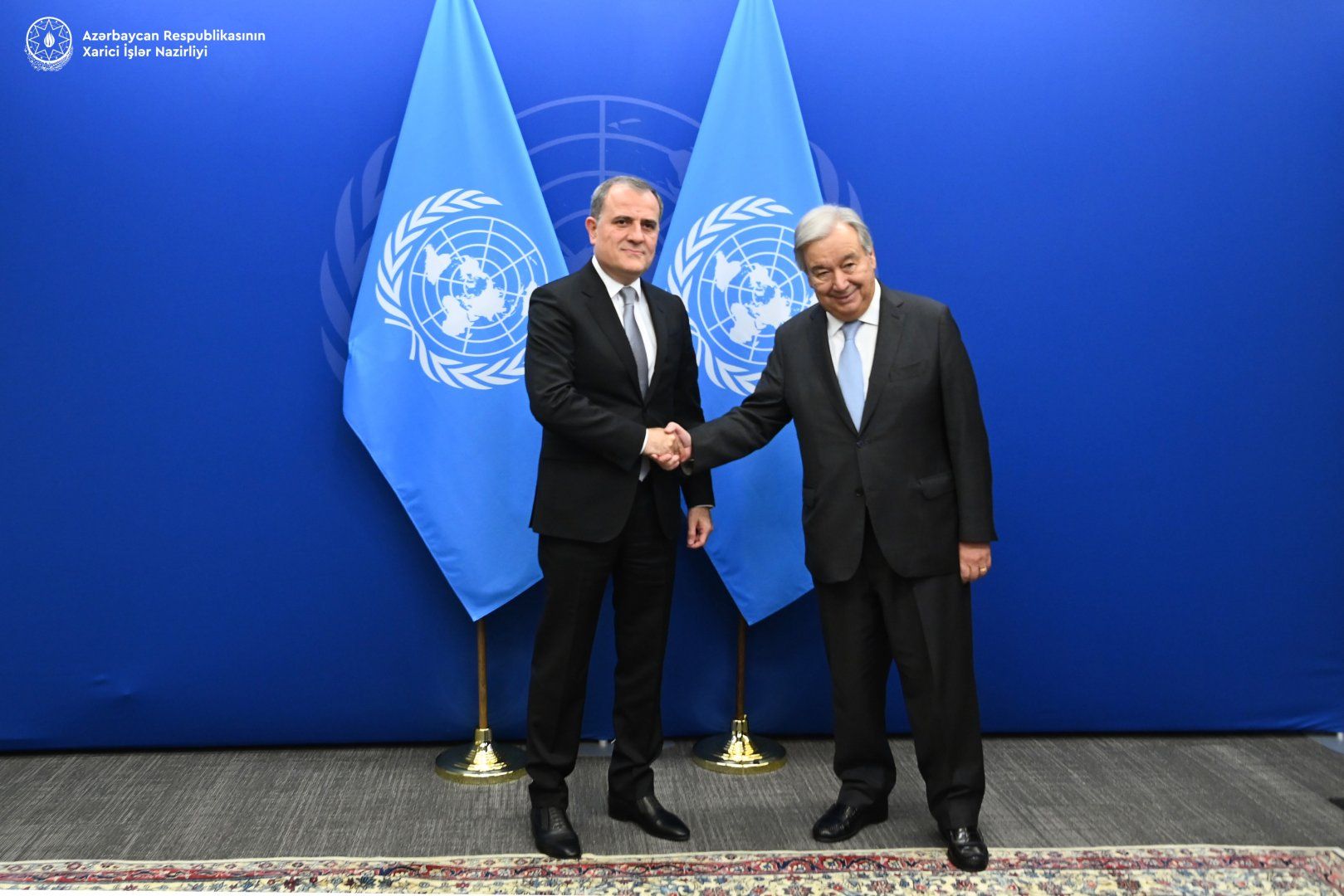 Azerbaijani FM, UN SecGen engage in discussions on COP29