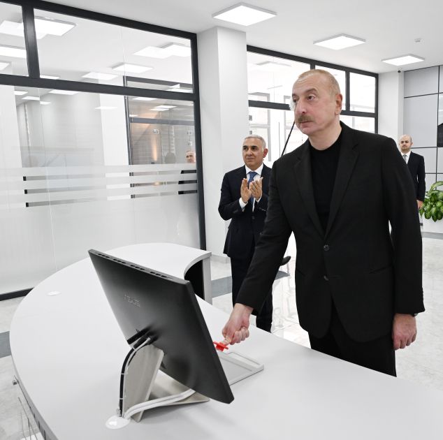 President Ilham Aliyev attended the opening of the Zangilan Electric Power Network's Digital Control Center [PHOTOS]