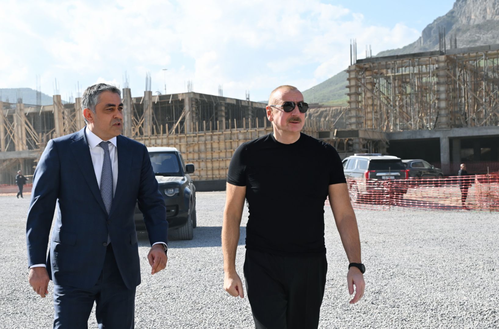 President Ilham Aliyev inspected construction progress at Zangilan Recreation Complex [PHOTOS]
