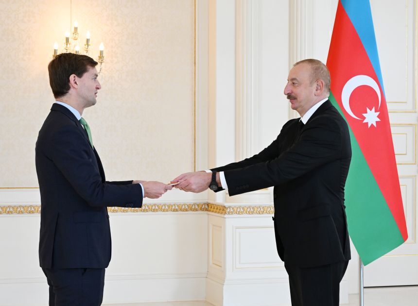 President Ilham Aliyev receives credentials of new ambassador of Belgium to Azerbaijan [PHOTOS/VIDEO]