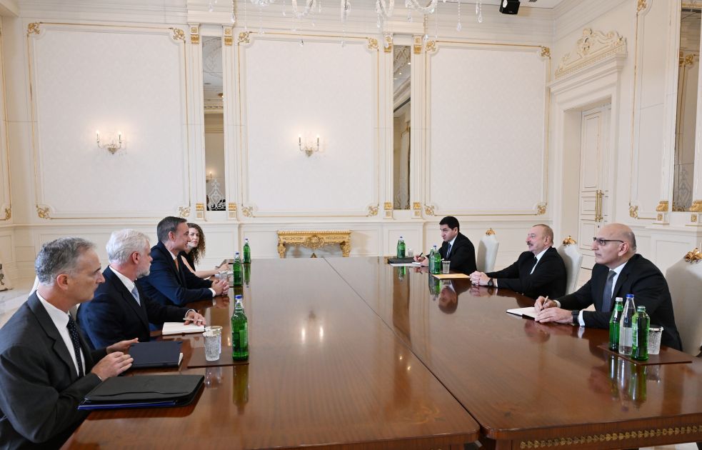 President Ilham Aliyev receives assistant to US president [PHOTOS/VIDEO]