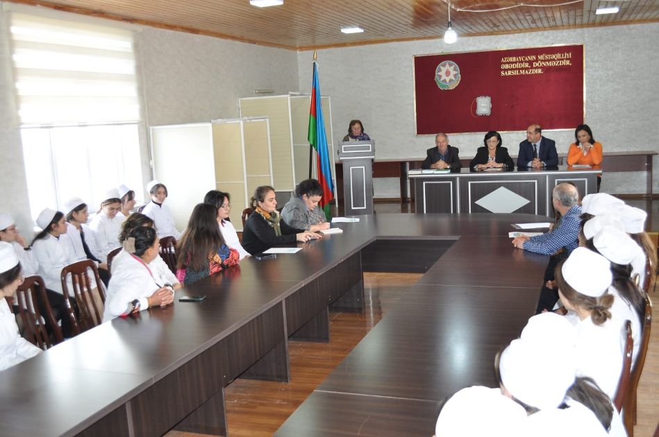 Shaki Regional Scientific Cente holds round table on waste disposal [PHOTOS]