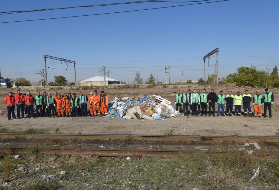 Azerbaijan Railways launches mass beautification initiative ahead of COP29