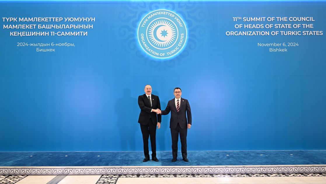 President Ilham Aliyev participates in 11th Summit of Heads of State of OTS in Bishkek [PHOTOS/VIDEO]