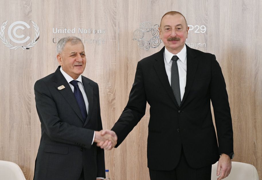 President Ilham Aliyev meets with President of Iraq [PHOTOS/VIDEO]