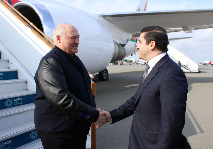 President of Belarus arrives in Azerbaijan to attend COP29