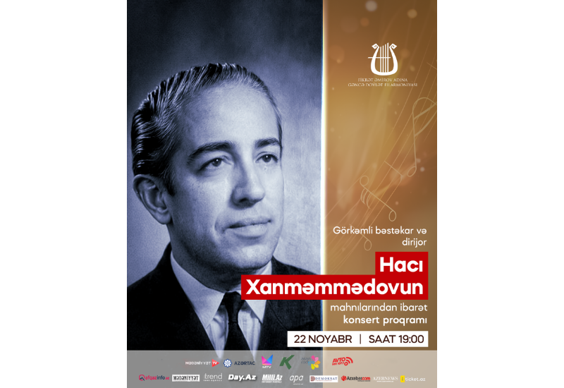 Ganja Philharmonic to host concert dedicated to Haji Khanmammadov