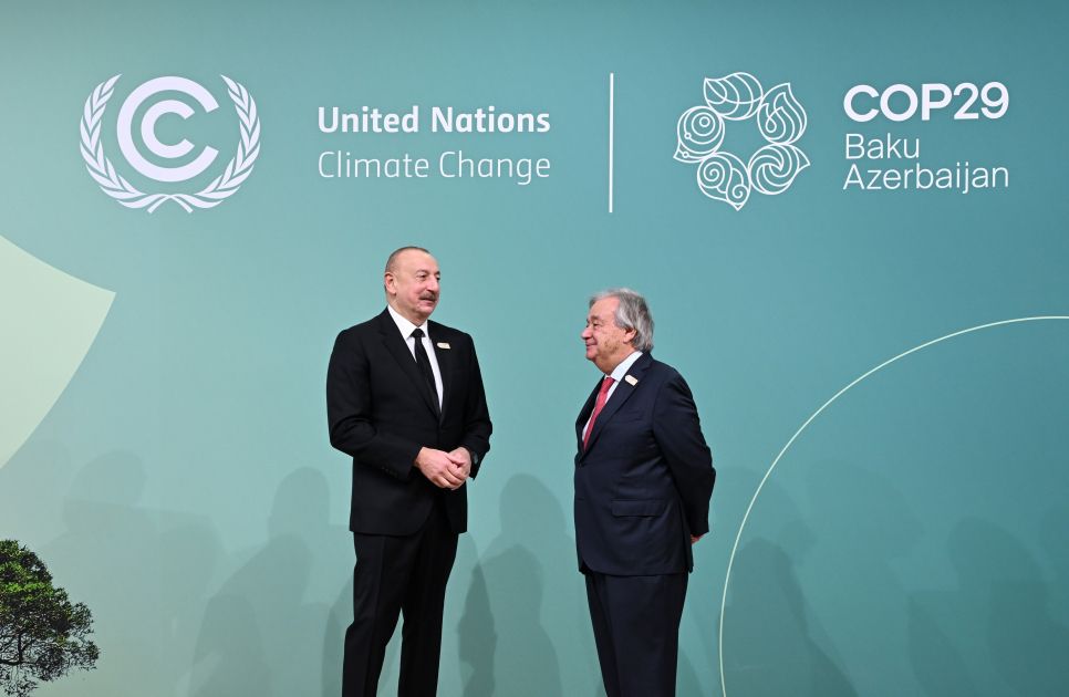 Opening ceremony of World Leaders Climate Action Summit at COP29 starts in Baku [PHOTOS]