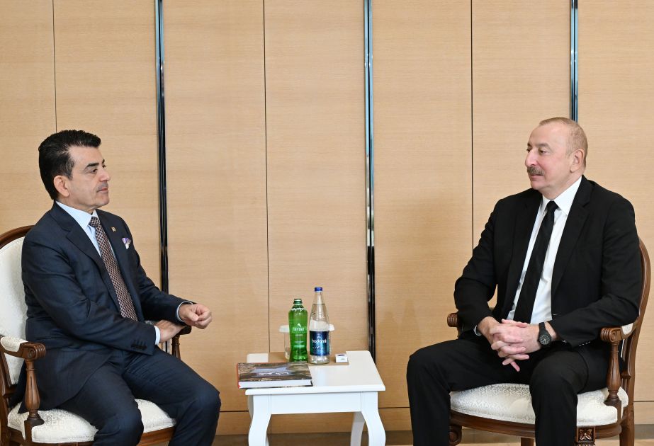 President Ilham Aliyev meets with ICESCO Director-General [VIDEO]