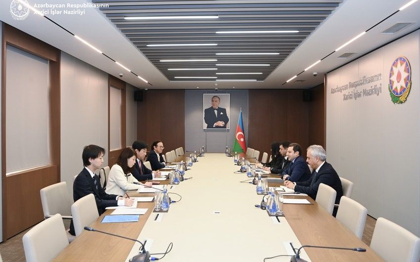 Azerbaijan, Japan discuss strengthening bilateral cooperation [PHOTOS]