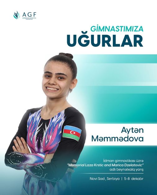 Azerbaijani gymnasts to participate int'l competition [PHOTOS]