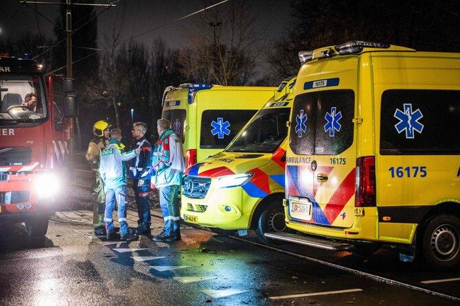 Apartment block in The Hague ‘partially collapsed’ after explosion