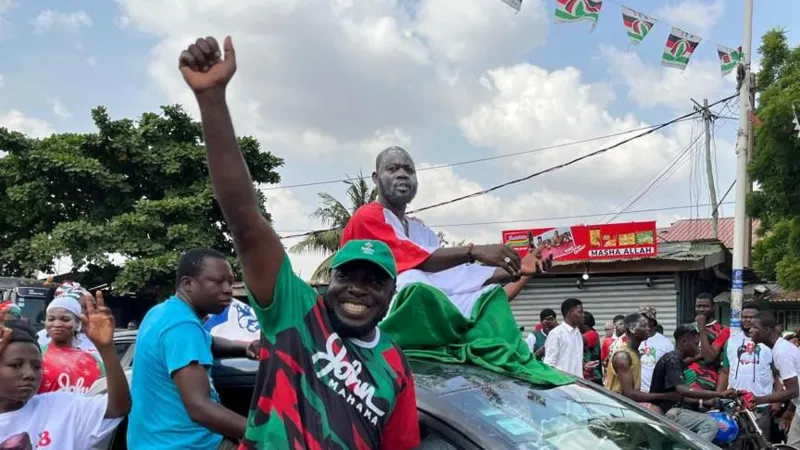 Opposition wins Ghana presidential election, vice-president says