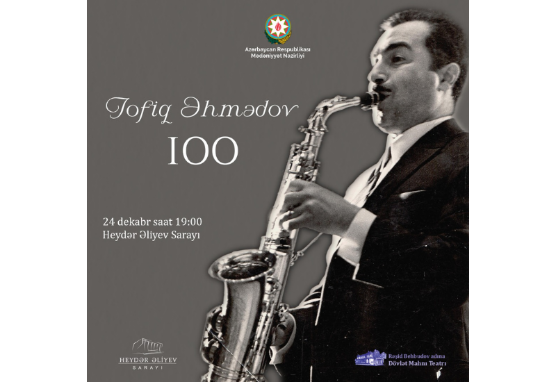 Heydar Aliyev Palace to host concert dedicated to Tofig Ahmadov
