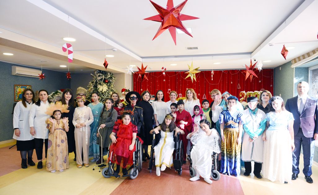 Vice-President of Heydar Aliyev Foundation visits social service facilities for disabled persons [PHOTOS]
