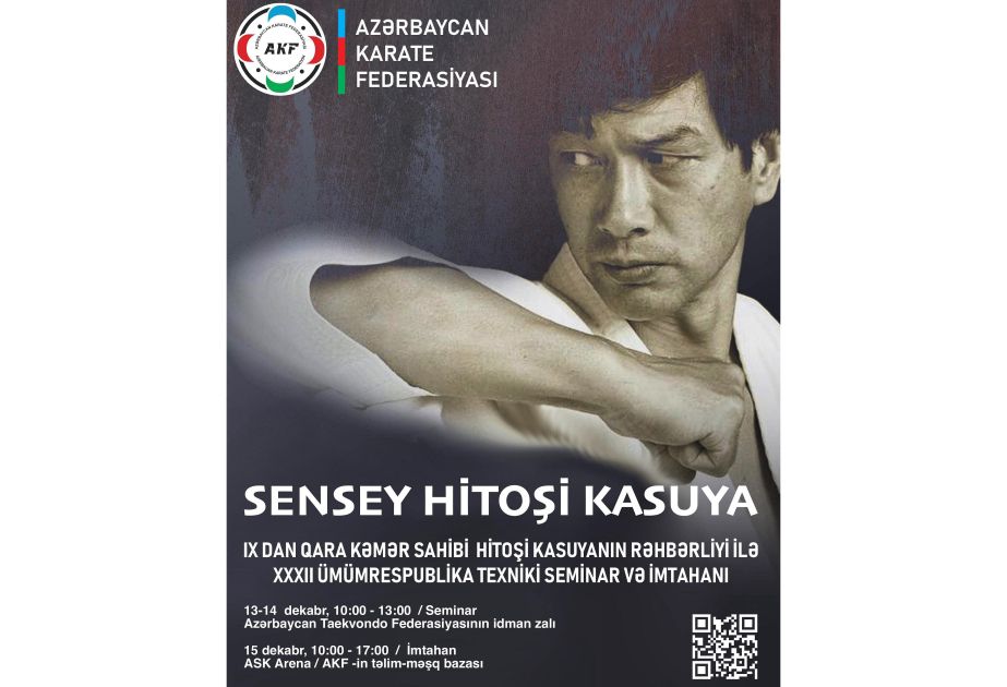 Renowned Japanese karate master to visit Azerbaijan