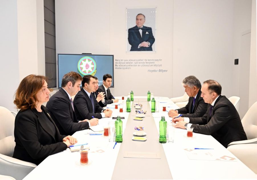 Culture Minister, TURKSOY Secretary-General exchange views on future projects [PHOTOS]