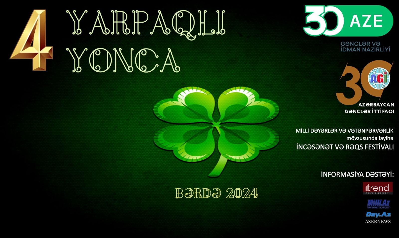Four regions of Azerbaijan join Dörd Yarpaqlı Yonca project