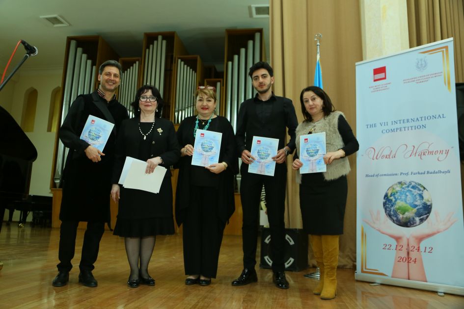 Winners of World Harmony International Competition awarded in Baku [PHOTOS]