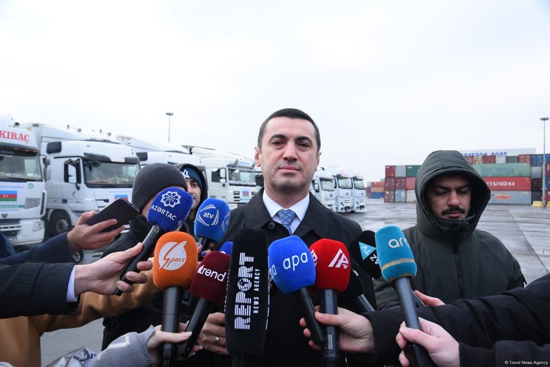 Aykhan Hajizade: Humanitarian aid sent by Azerbaijan is intended to be allocated to needy population in Idlib