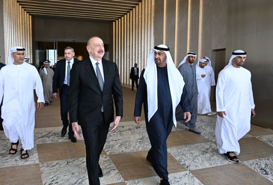 President Ilham Aliyev arrives in United Arab Emirates for working visit [PHOTOS/VIDEO]