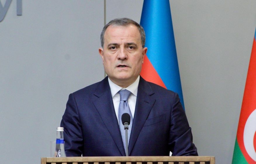 Azerbaijan’s FM Jeyhun Bayramov attends Trump-hosted reception