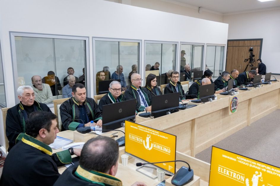 Trial of Armenian war criminals continues in Baku [PHOTOS]