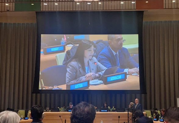MP Sevil Mikayilova highlights expansion of Azerbaijan's non-oil exports at UN hearings [VIDEO]
