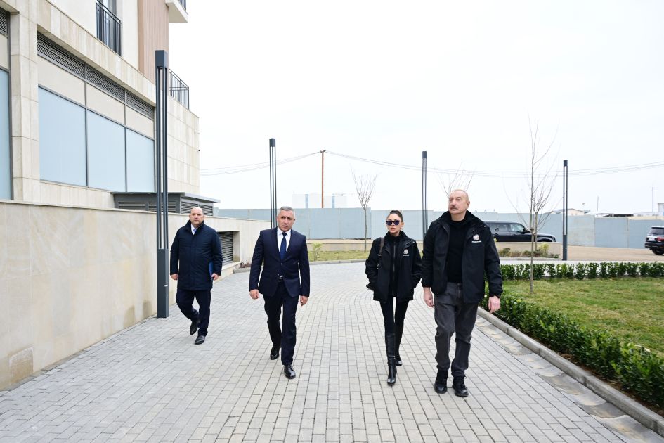 President Ilham Aliyev reviewed conditions at “Aghdam Residence” residential complex [PHOTOSVIDEO]