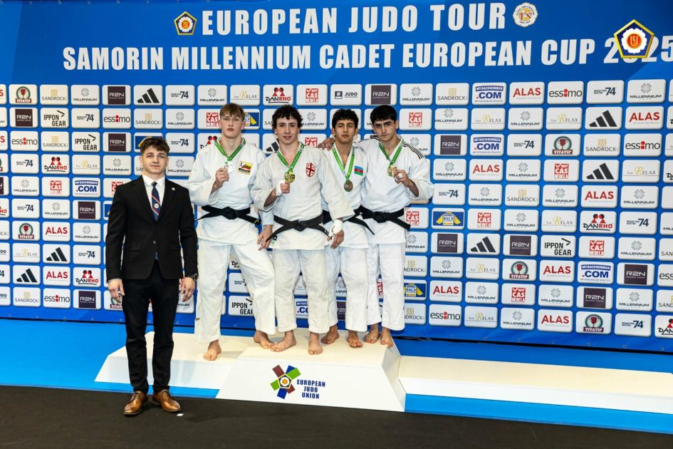 National judo team earns ten medals at Samorin Cadet European Cup [PHOTOS]