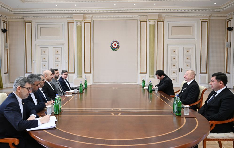 President Ilham Aliyev receives Speaker of Iran’s Islamic Consultative Assembly [PHOTOS/VIDEO]