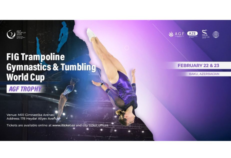 Baku hosts world cup in trampoline gymnastics and tumbling